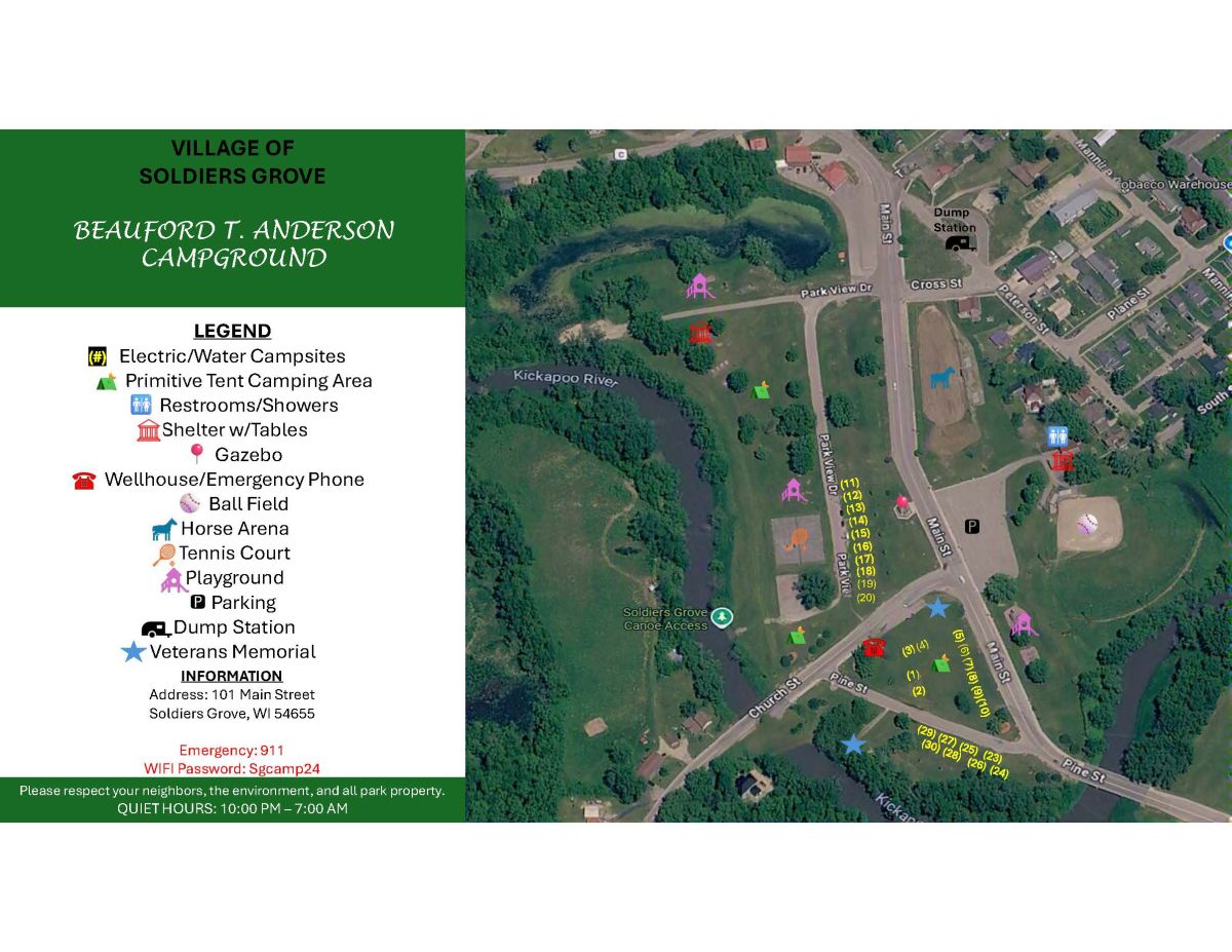 Campground Map